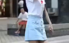 清爽时尚小姐姐,演绎都市潮流风采